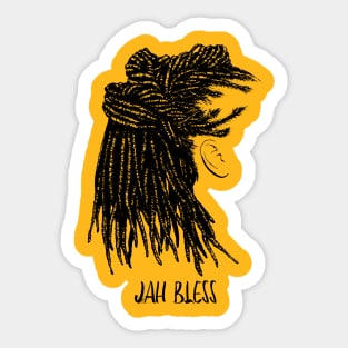 Jah Bless Sticker